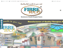 Tablet Screenshot of fibretech.com.pk